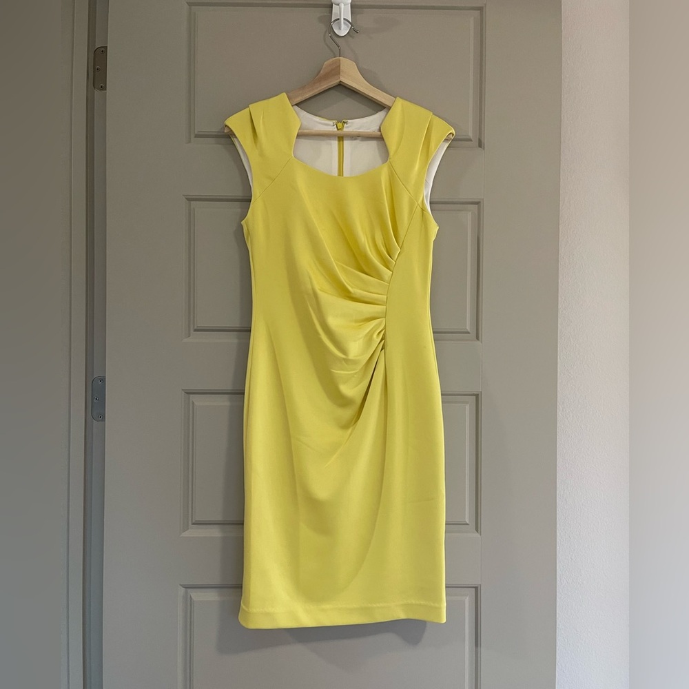 Canary Yellow CK Dress